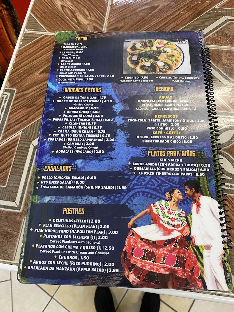 Taco Corner Menu - Image 2