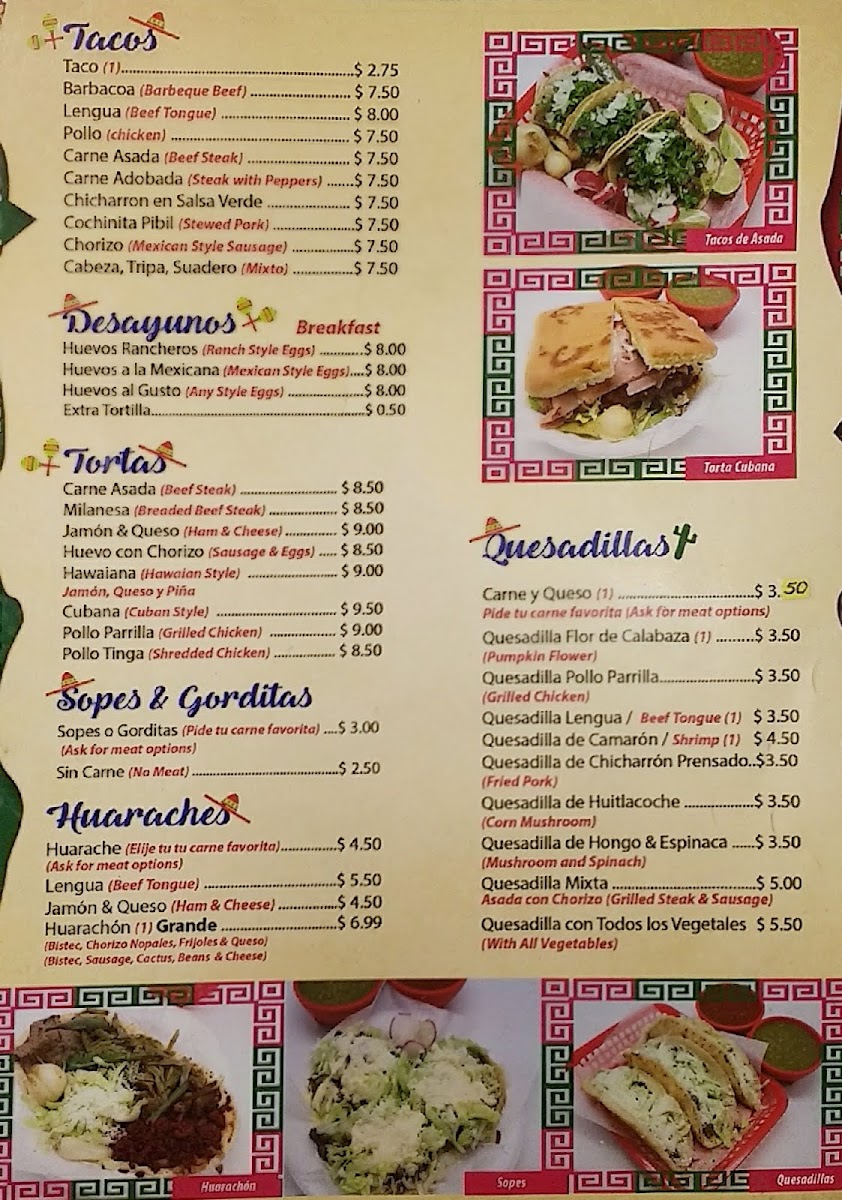 Taco Corner Menu - Image 6
